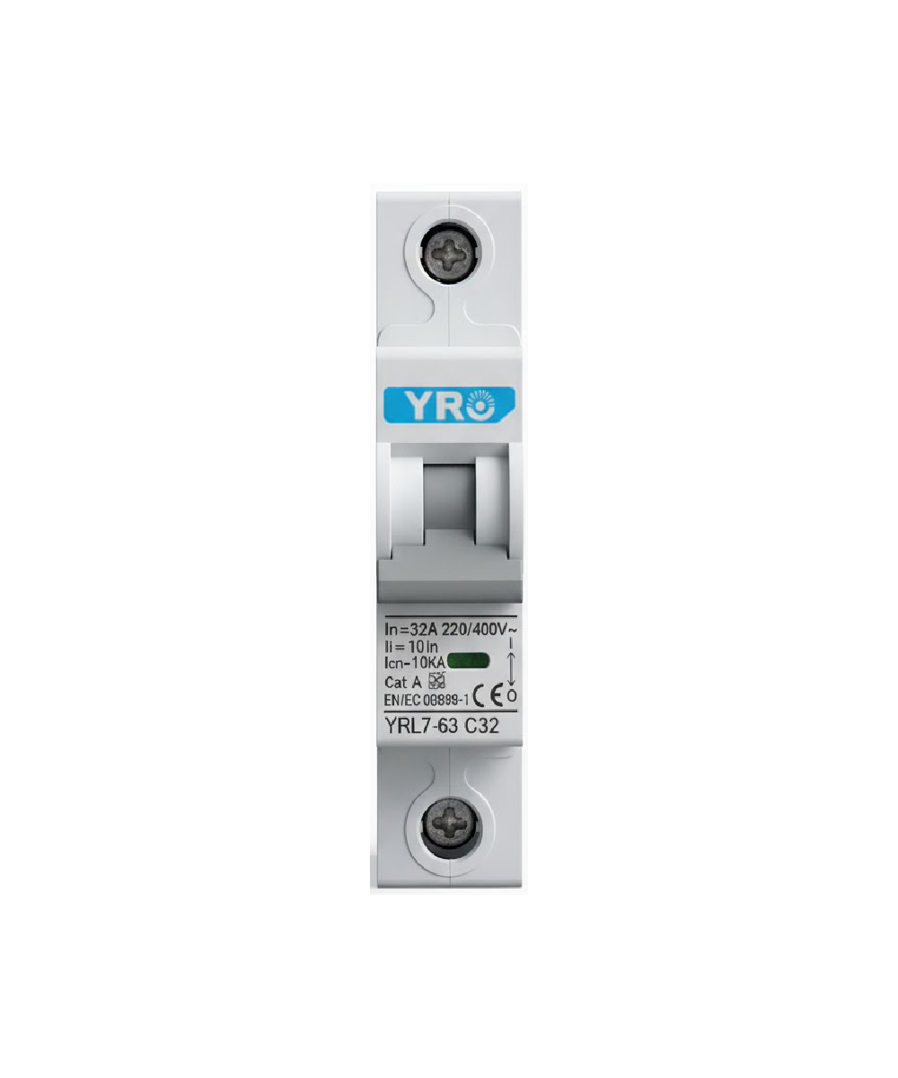 Interruptor Automático YRO YRL7 Unipolar 16A 6kA 110/220V AC